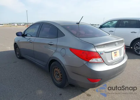 2014 Hyundai Accent Gls z USA, uszkodzony, nr VIN KMHCT4AE5EU602488